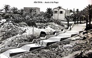 AIN TAYA - ACCES A LA PLAGE